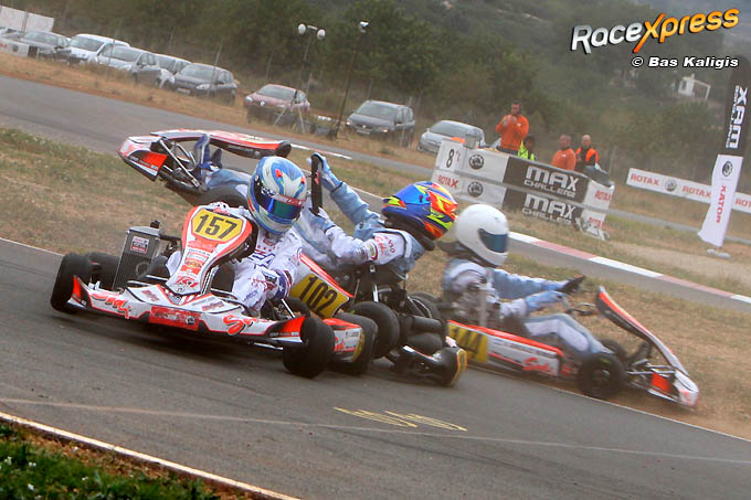 Veel crashes op Grand Finals in Valencia. Ook bij de junioren. 